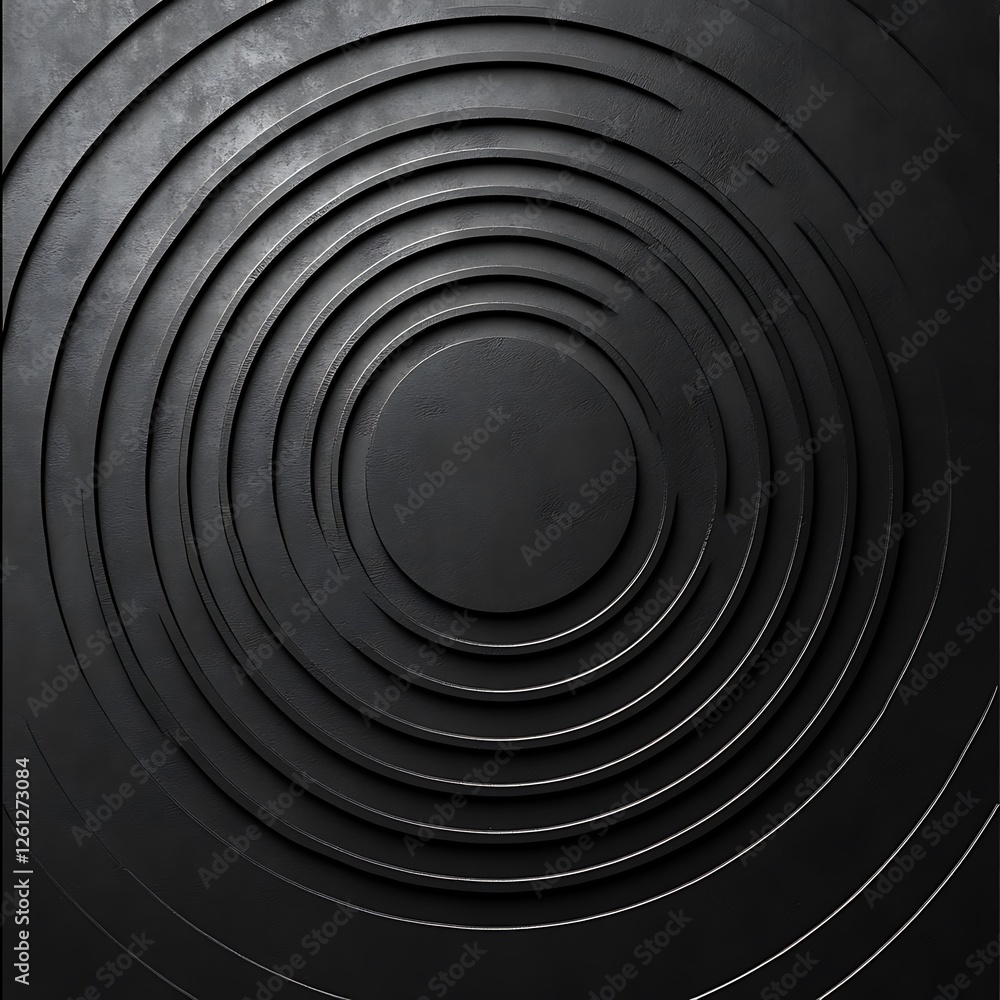 Obraz premium Black circle abstract pattern high resolution hd wallpaper