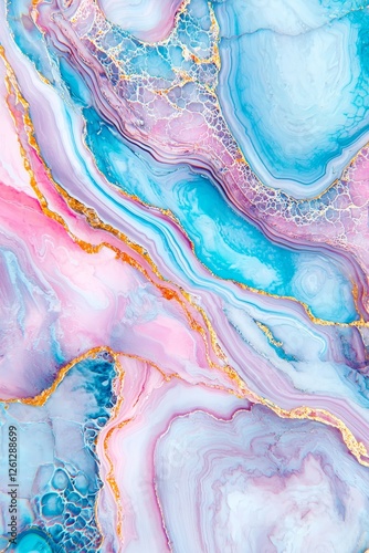 Abstract fluid art design digital creation colorful patterns artistic style vibrant atmosphere modern aesthetic