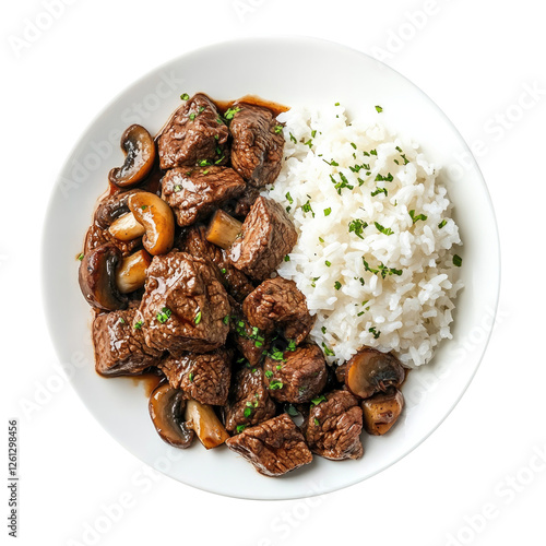 Delicious Plate of Beef and...