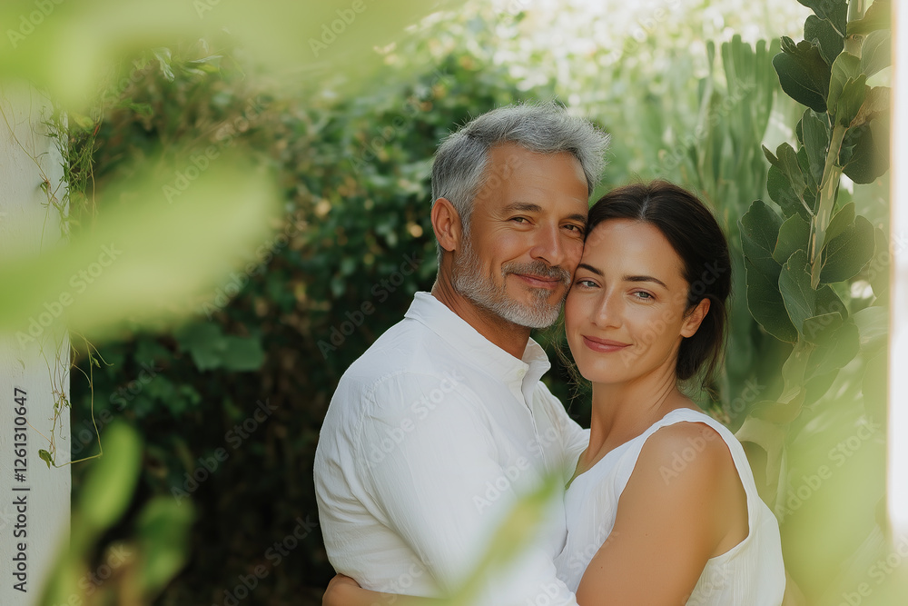 portrait of a happy couple portrait of a happy couple