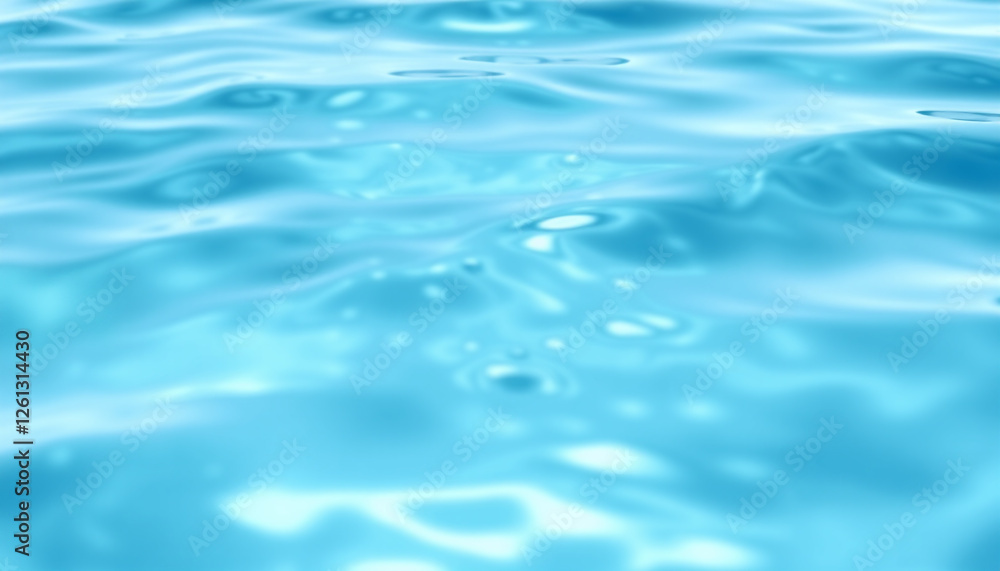 A refreshing water surface with bright blue ripples, creating a peaceful and natural aquatic scene. A refreshing water surface with bright blue ripples, creating a peaceful and natural aquatic scene.