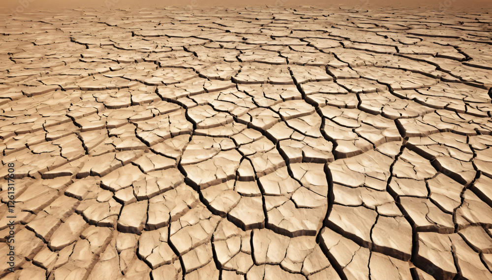 Cracked dry earth texture for environmental awareness, climate change topics, and nature backgrounds Cracked dry earth texture for environmental awareness, climate change topics, and nature backgrounds
