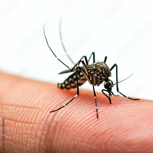 Wallpaper Mural Dengue Battling Mosquitoes closeup shot for Dengue Prevention promotion advertisement Dengue Torontodigital.ca