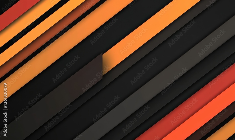 A modern striped background design with a smooth 3D surface and lines, perfect for posters, covers, branding, banners, and placards.