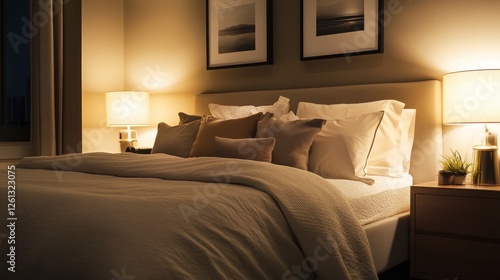 Breathtaking aerial view of tropical island paradise with azure waters