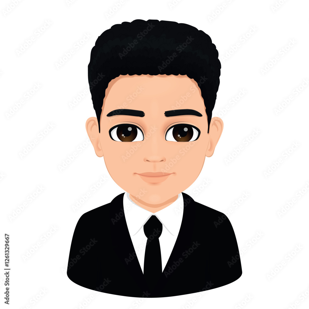 head or portrait of young male with curly hair head or portrait of young male with curly hair
