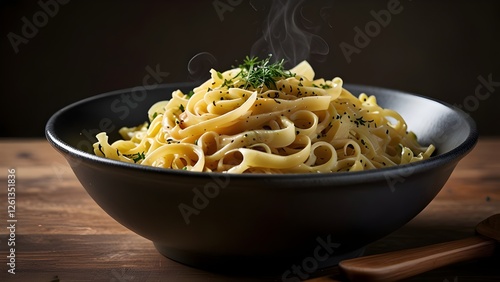 Steaming Bowl of Haluski with Tender Egg Noodles
