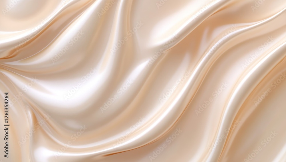 Elegant cream silk drapes, smooth texture, abstract background Elegant cream silk drapes, smooth texture, abstract background