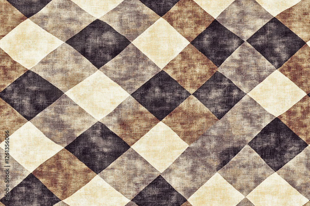 Classic checkered pattern in various shades to create a traditional style on textiles, textures, patterns Classic checkered pattern in various shades to create a traditional style on textiles, textures, patterns