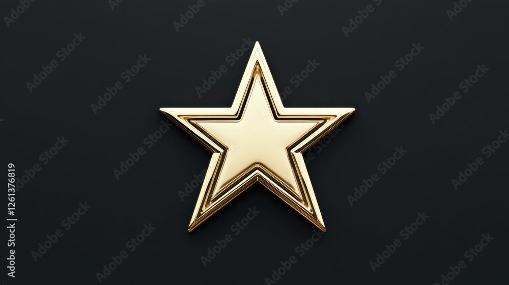 A striking 3D icon of an army badge with realistic shadows, perfect for militarythemed graphics and projects. A striking 3D icon of an army badge with realistic shadows, perfect for militarythemed graphics and projects.