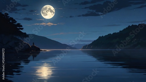 Neon Eden: AI-Crafted Jungle Pyramids with Bioluminescent Vines Under a Cyber Moon