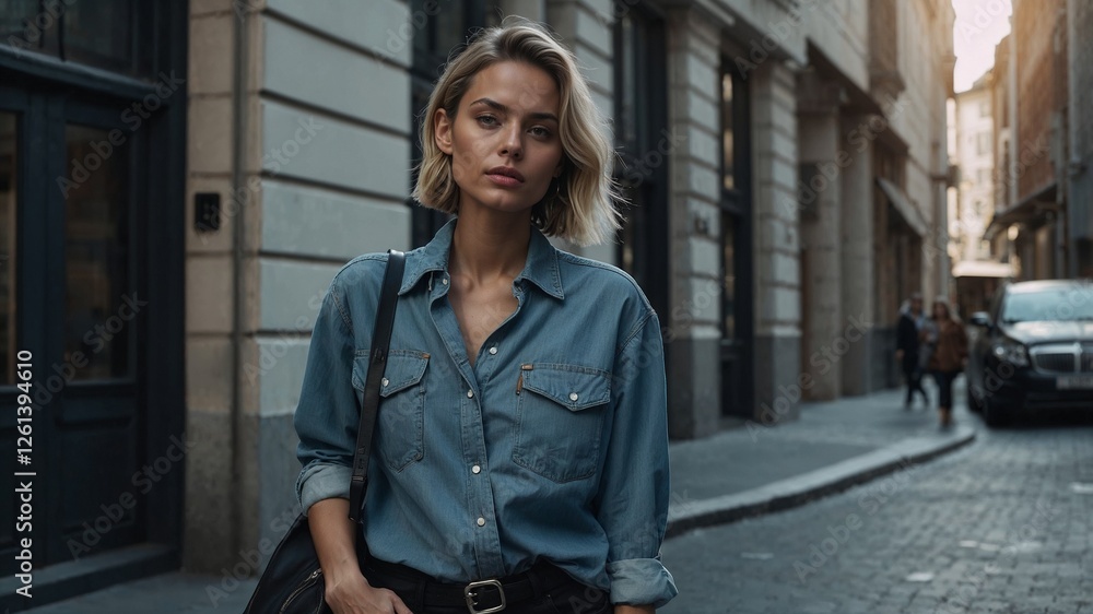 Fototapeta premium Neon Eden: AI-Crafted Jungle Pyramids with Bioluminescent Vines Under a Cyber Moon