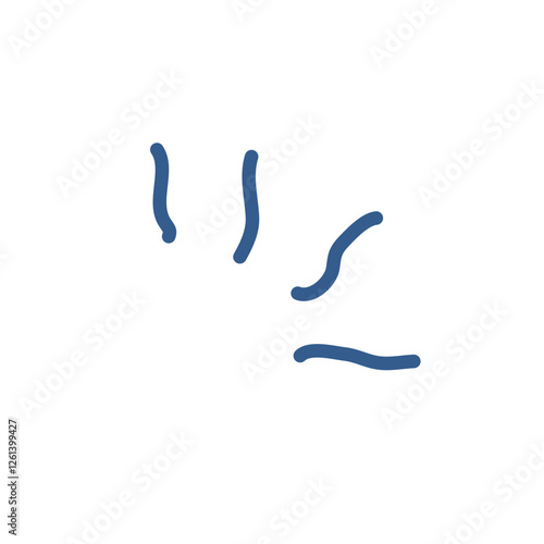 Abstract Hand Drawn Lines