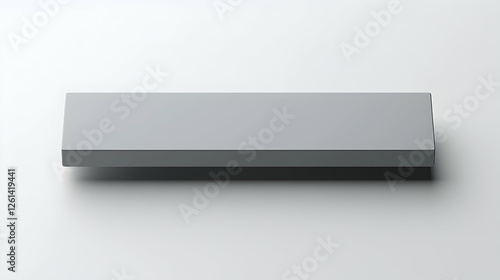 Wallpaper Mural Grey rectangular shelf mockup, studio shot, clean background, product display Torontodigital.ca