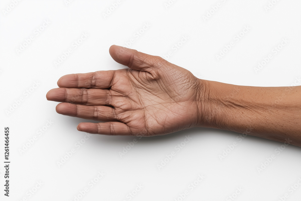 close up of open hand showing skin texture and details, conveying warmth and openness. close up of open hand showing skin texture and details, conveying warmth and openness.