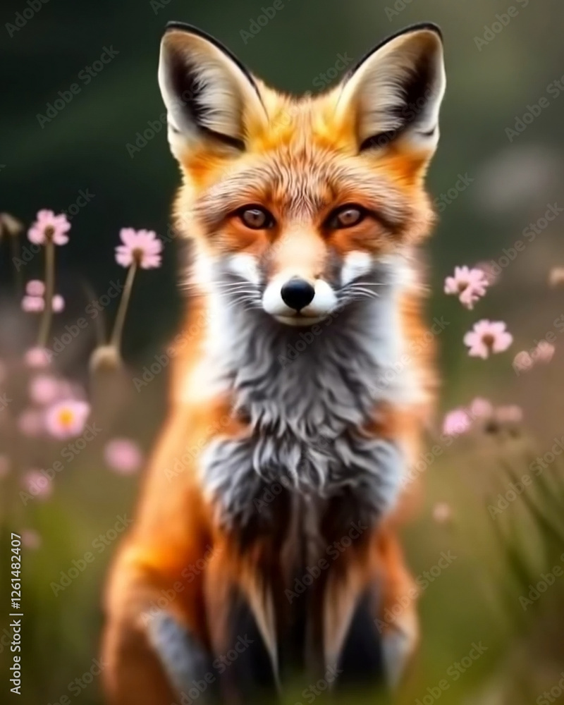 red fox vulpes red fox vulpes