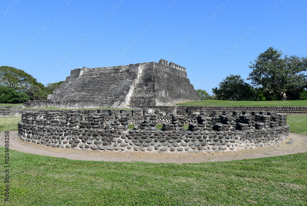 Cempoala Archaeological Site, Veracruz State, Mexico