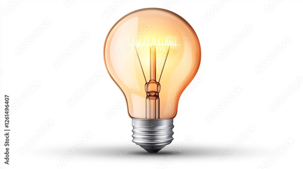 Creative and minimalist lightbulb icon representing ideas and innovation isolated on a transparent background for business and creativity tools Creative and minimalist lightbulb icon representing ideas and innovation isolated on a transparent background for business and creativity tools