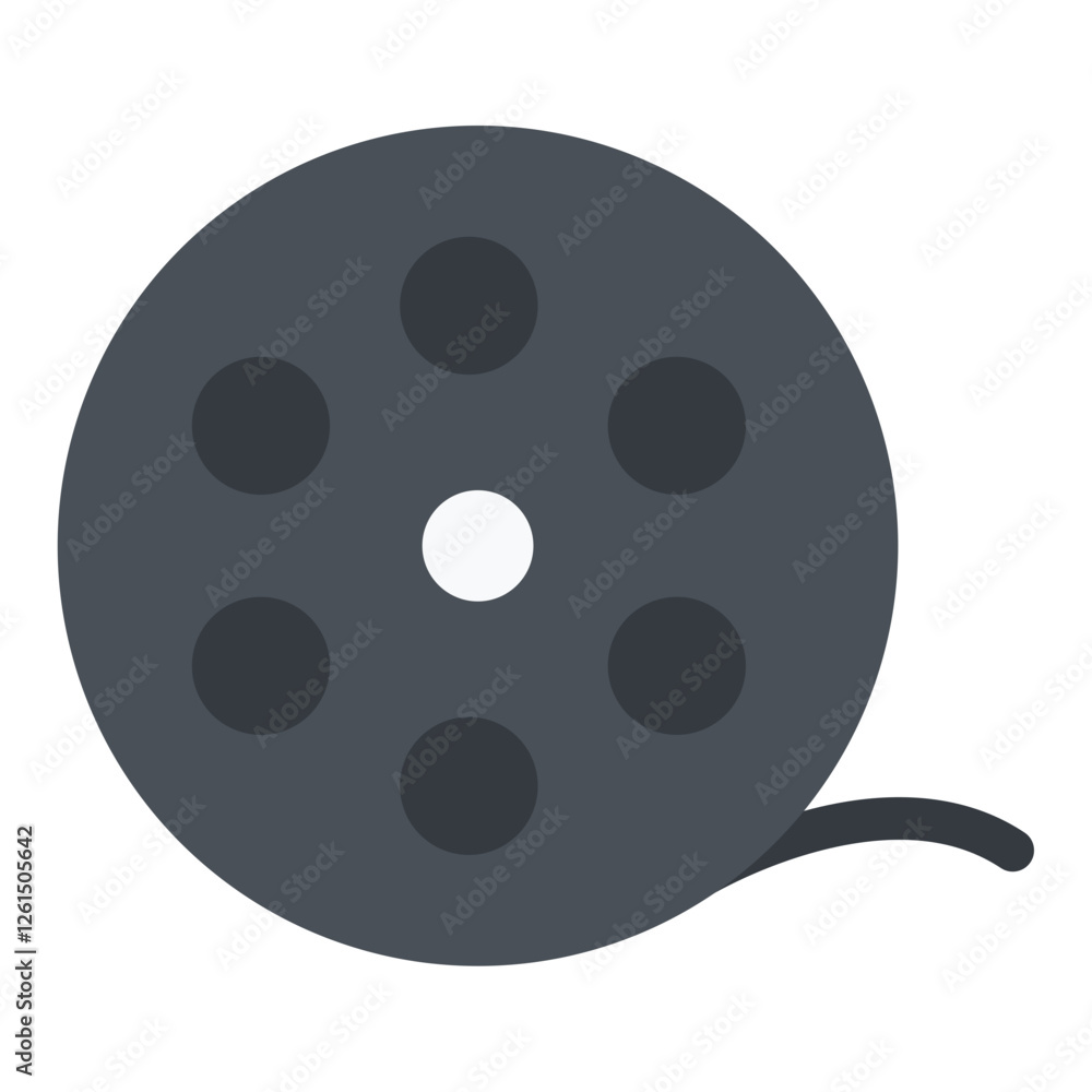 Obraz premium film reel icon