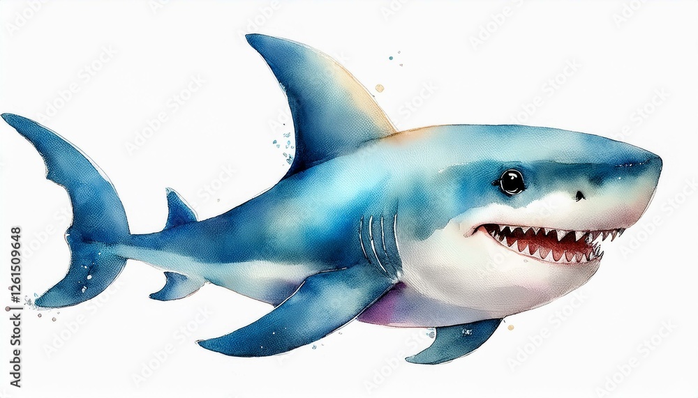 Obraz premium Gefährlicher Haifisch