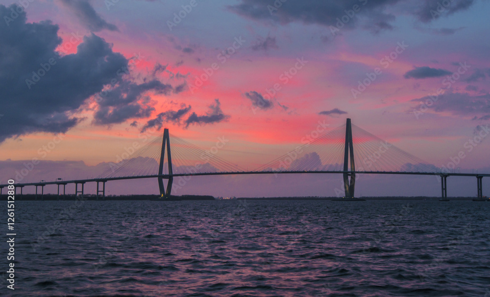 Fototapeta premium Arther Ravenel ridge