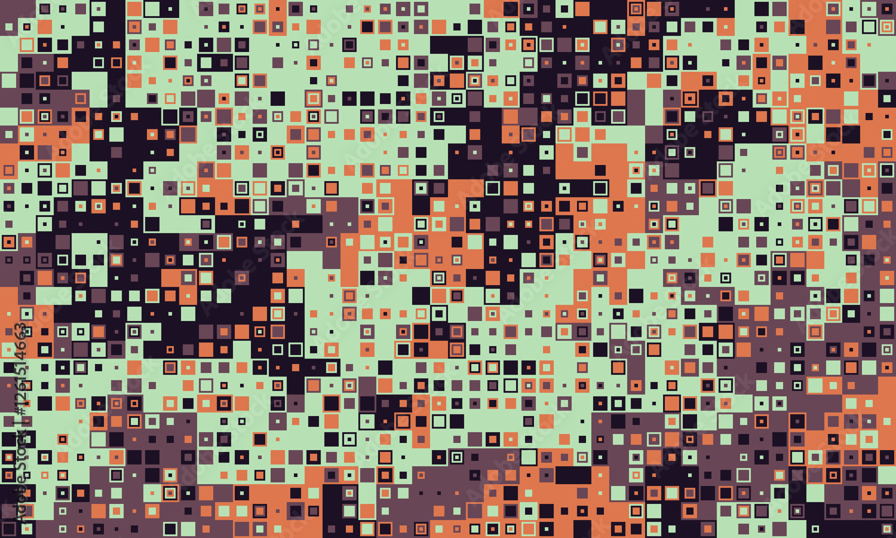 Fototapeta premium Technology birthday card tracery wall. Home package variation form. Copy space book cover bold.