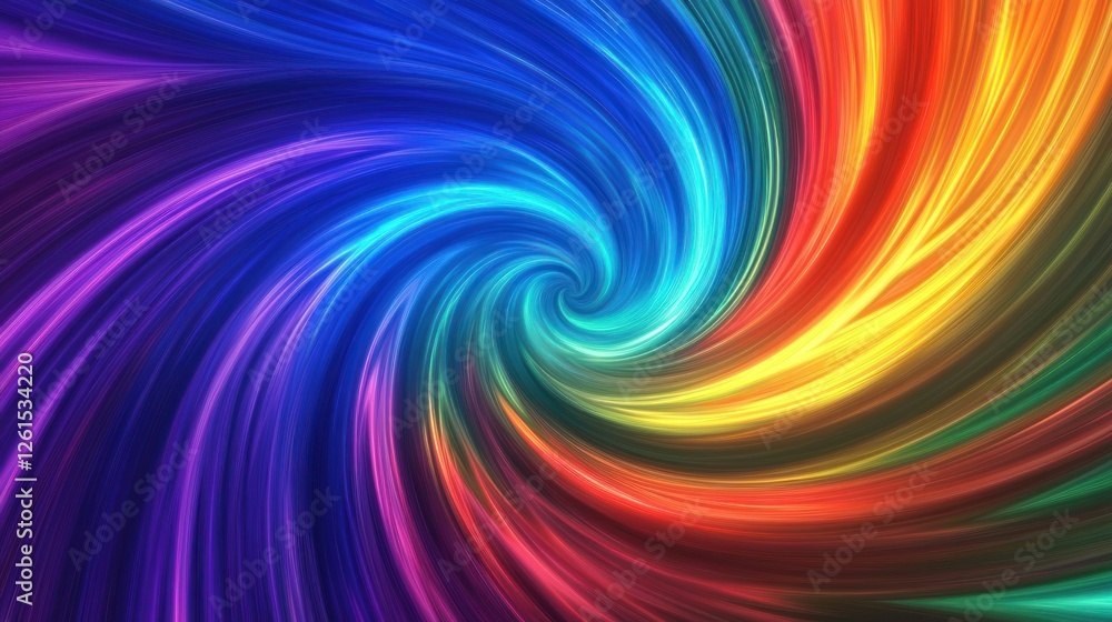 A vibrant swirl of colors creating a dynamic, abstract pattern. A vibrant swirl of colors creating a dynamic, abstract pattern.