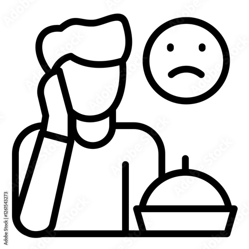 Loss Of Appetite Icon