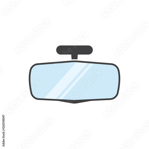 Car rear view mirror
