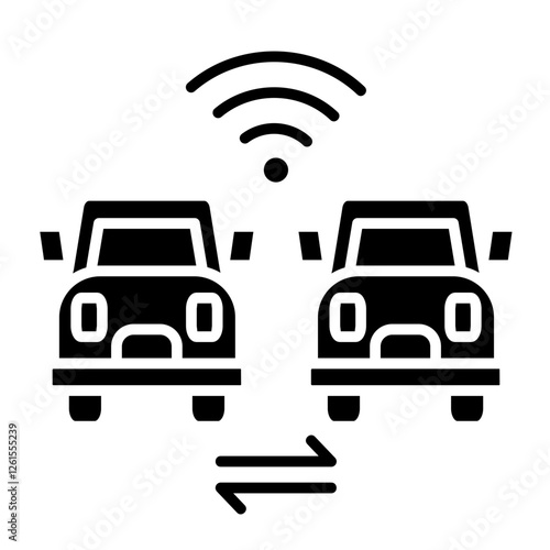 Vehicle To Vehicle Icon