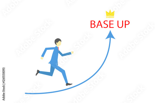 ビジネスイメージ―ベースアップ