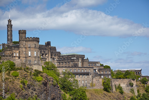 Governor's House and St Andrew's House on the southern spur of Calton Hill. Edinburgh, Scotland photo