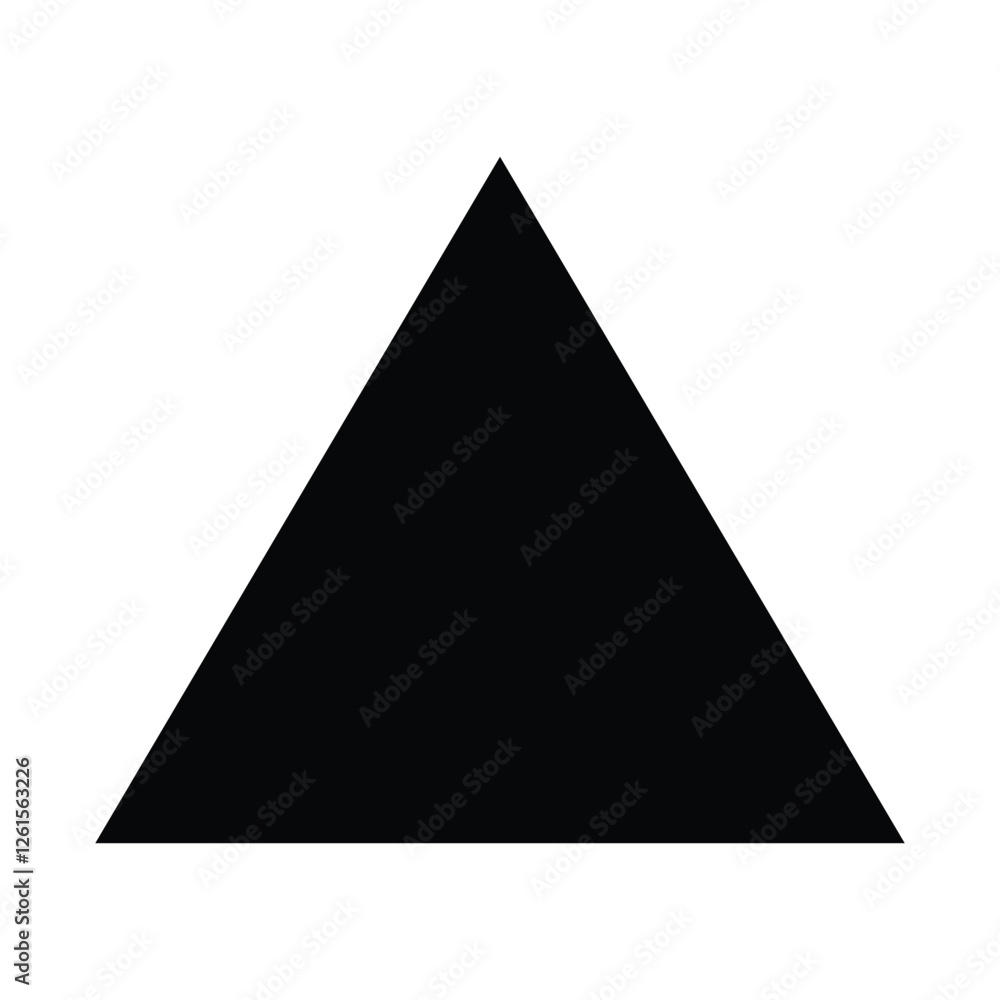 abstract triangle illustration on white background abstract triangle illustration on white background