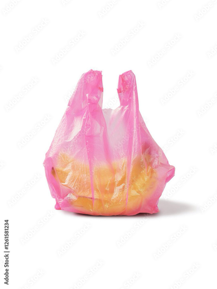 Banana in the plastic Banana in the plastic