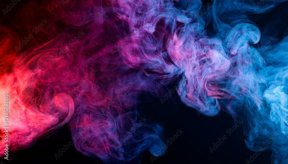 Fototapeta premium The interplay of colors creates stunning visuals. 