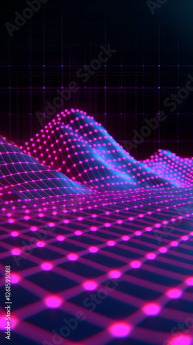 Wallpaper Mural Pink Purple 3D Abstract Background Torontodigital.ca