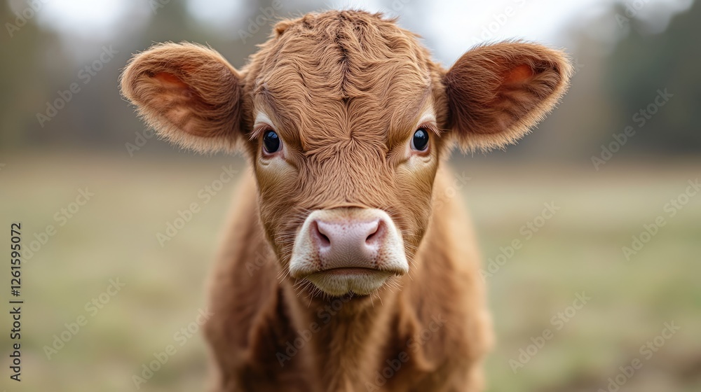 Dairy cow with avian flu virus particles, symbolizing animal health risks and disease prevention. Dairy cow with avian flu virus particles, symbolizing animal health risks and disease prevention.