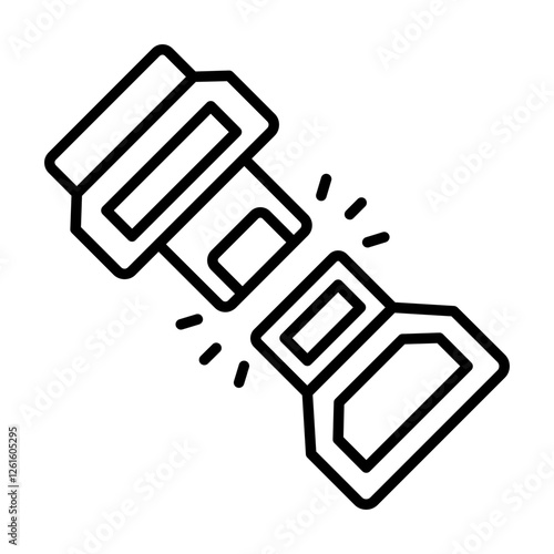 Seat Belt Icon