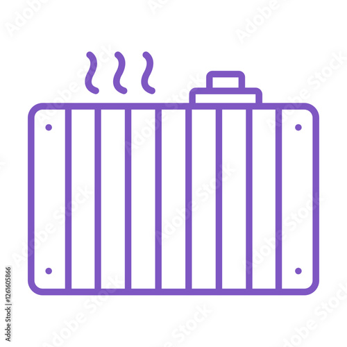 Car Radiator Icon