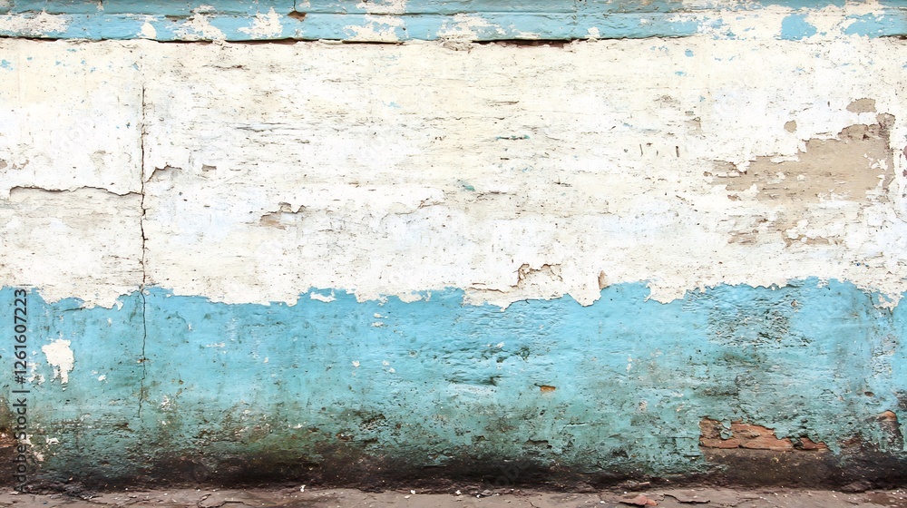 Weathered Wall Texture Soft Blue Paint. AI Generated Weathered Wall Texture Soft Blue Paint. AI Generated