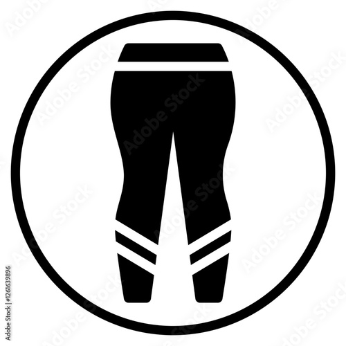 leggins glyph icon