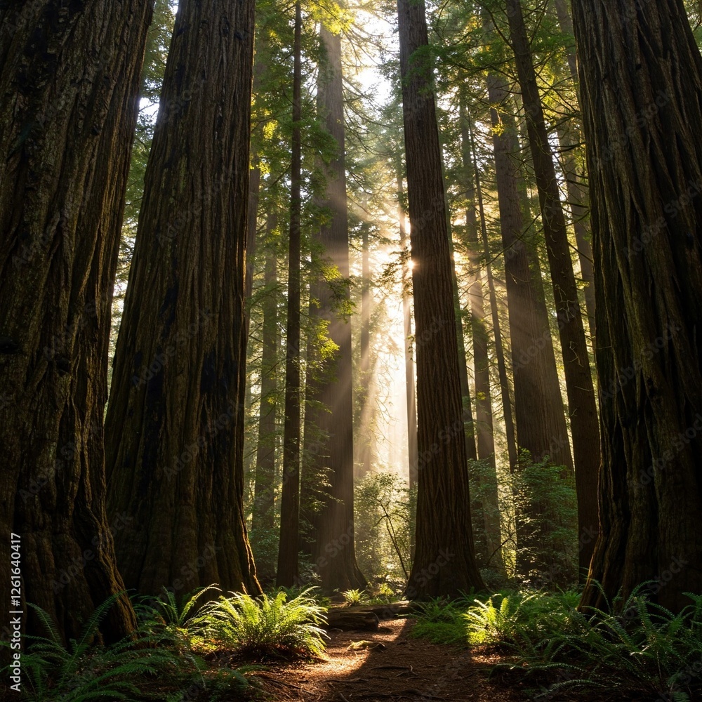 Obraz premium daylight in the forest