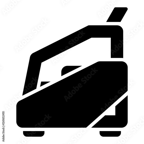 Stepper Machine icon. Vector illustration. Symbols of cardio and leg workouts