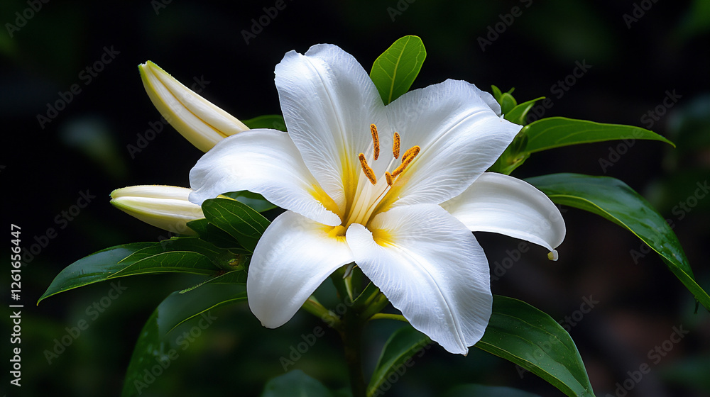 Fototapeta premium kadupul flower at night