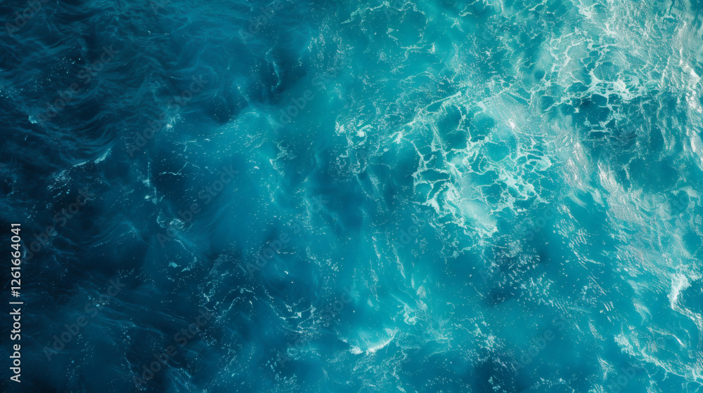 Aerial View of Ocean Aerial View of Ocean