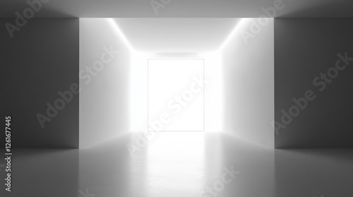 Wallpaper Mural light effects background. invitation blank card template Torontodigital.ca