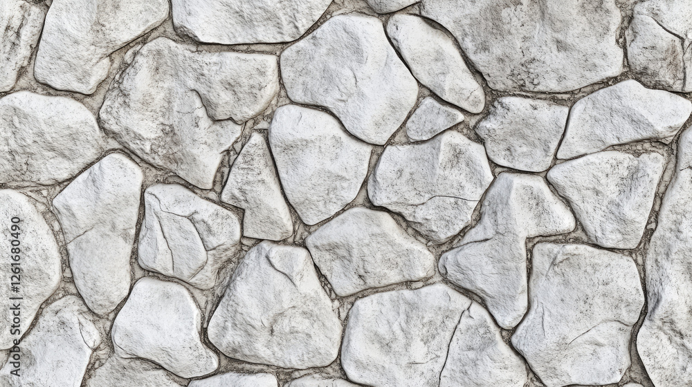 A detailed high-resolution seamless gray cobblestone texture with stone shapes, ideal for construction or 3D rendering projects. The tileable design features natural, grungy stone patterns that can be A detailed high-resolution seamless gray cobblestone texture with stone shapes, ideal for construction or 3D rendering projects. The tileable design features natural, grungy stone patterns that can be