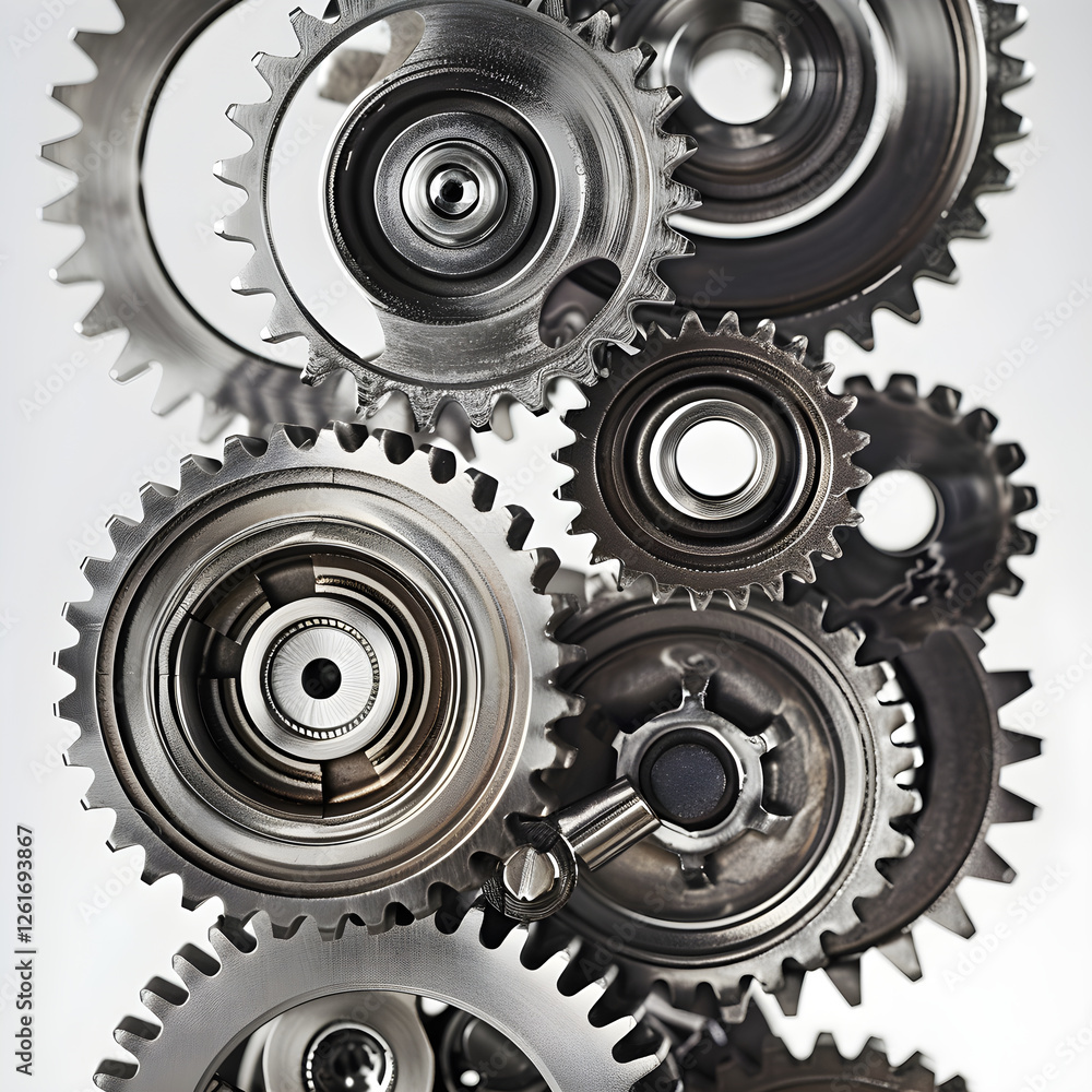 A symphony of gears - Complex processes visualized through mechanical interaction A symphony of gears - Complex processes visualized through mechanical interaction