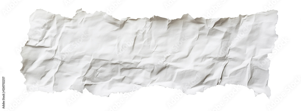 Crumpled Paper Texture: Abstract texture of a piece of crumpled white paper, showing creases, folds, and shadows, ideal for backgrounds or design elements. Crumpled Paper Texture: Abstract texture of a piece of crumpled white paper, showing creases, folds, and shadows, ideal for backgrounds or design elements.