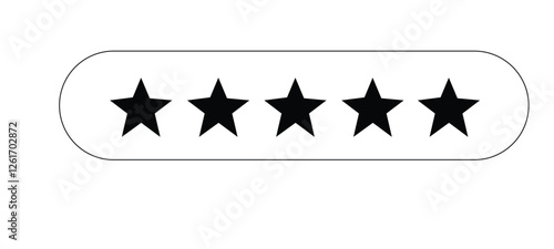 Five Star Excellent Customer Rating icon
